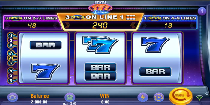 Strategi Efetif Meraih Kemenangan di Slot Crystal 777 DELUXE